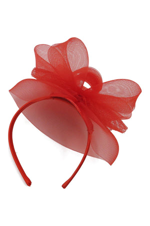 Morgan & Taylor - Simone Fascinator in Red