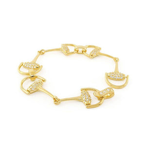 Lauren G Adams - Equestrian Stirrup Bracelet