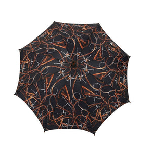 AWST Intl - Lila Linear Horses Umbrella