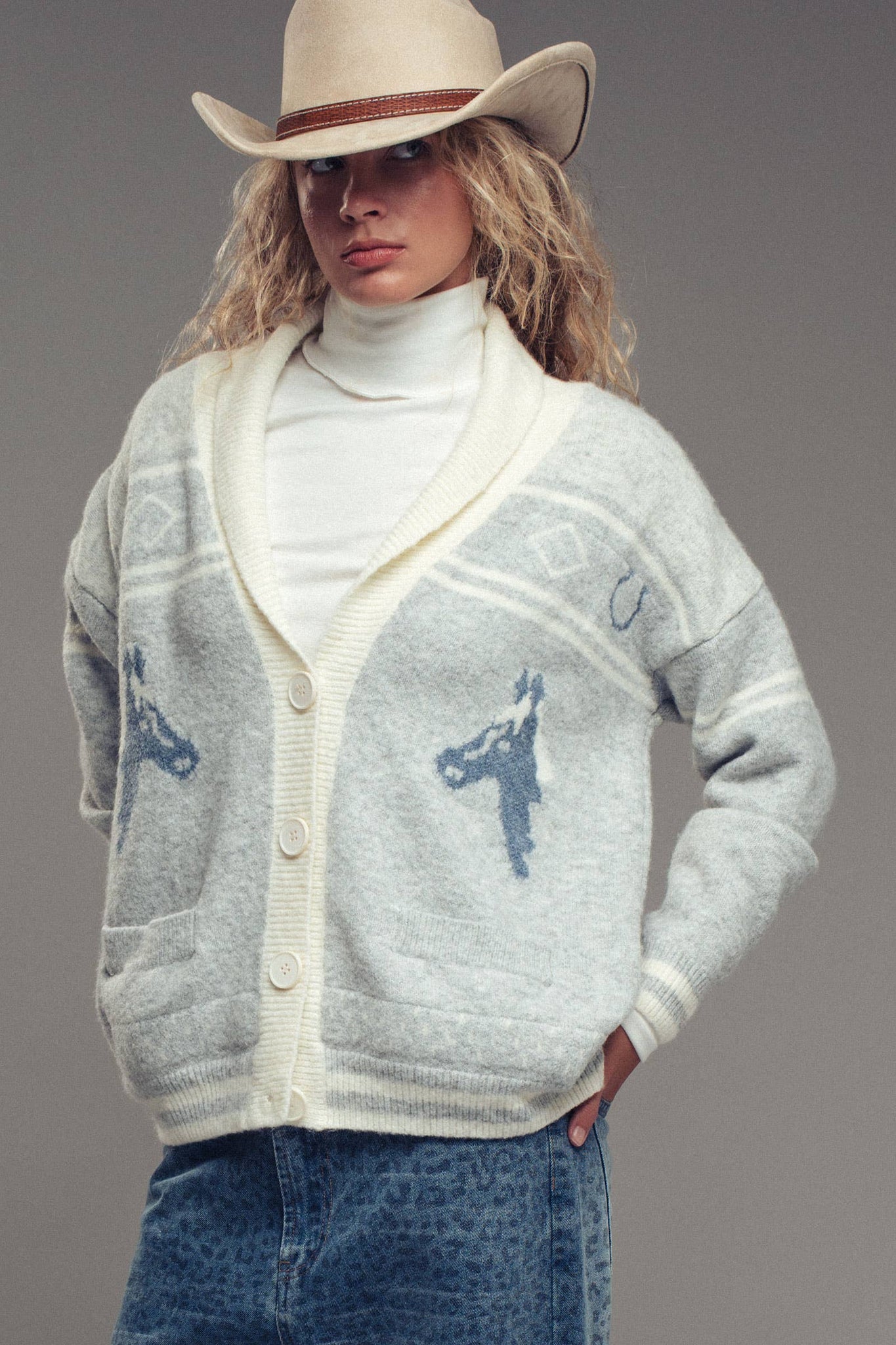 Horse & Horseshoe Cardigan