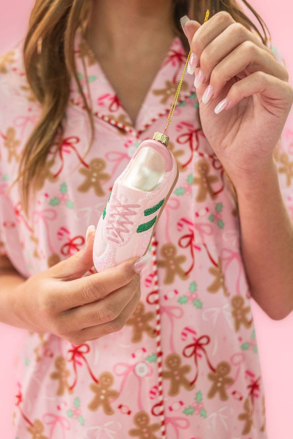 Sneaker Christmas Ornament - Pink Kicks