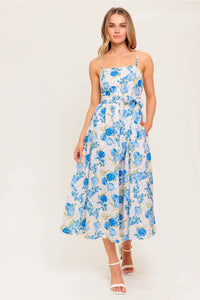 Alissa Eyelet Midi Dress