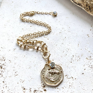 Horse Head Chain Necklace