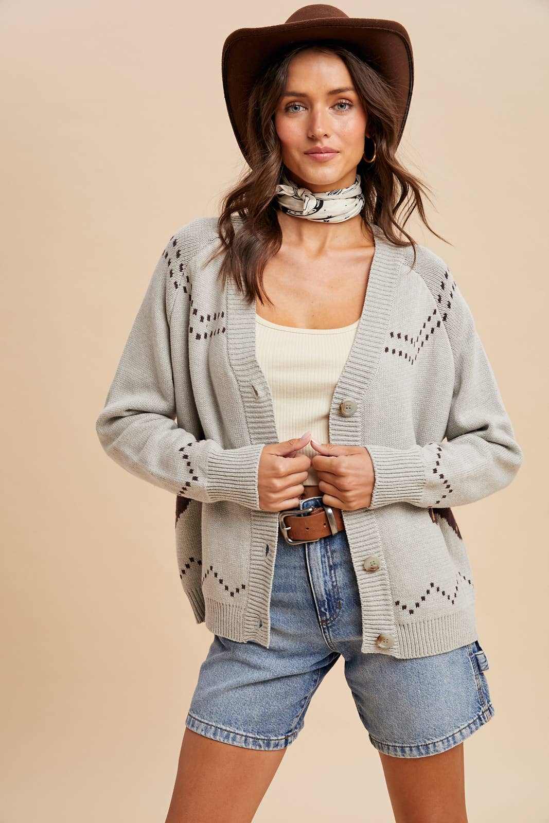 Chunky Horse Cardigan