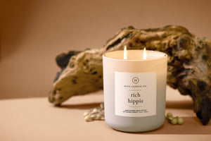 Hico Candle Co. - Rich Hippie Candle: 12oz Candle