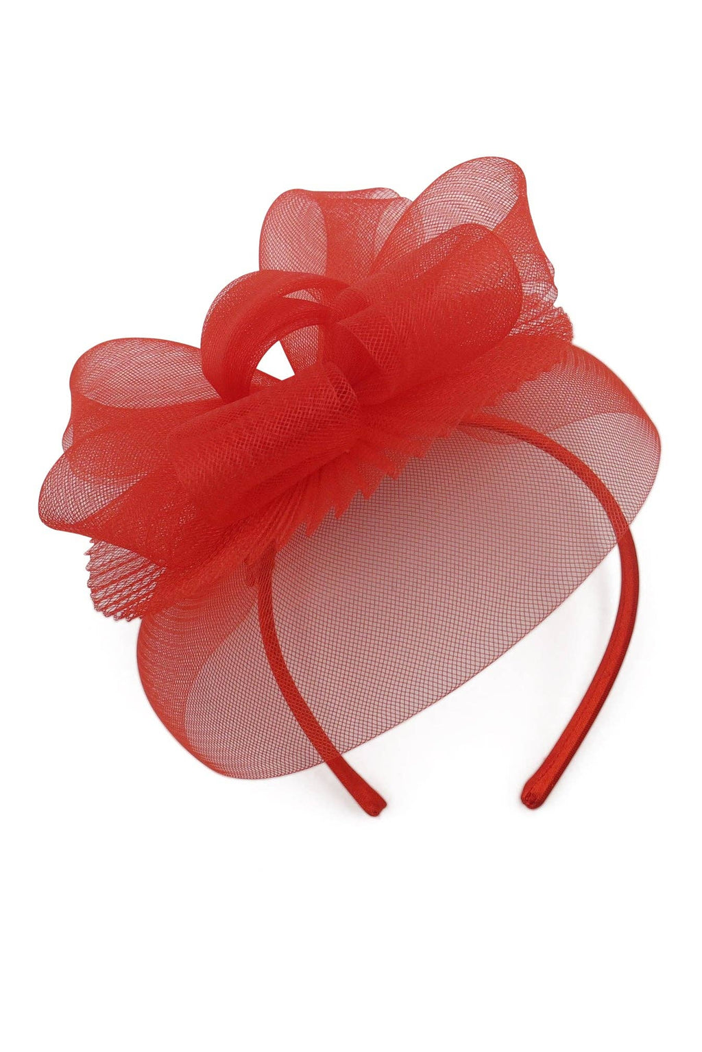 Morgan & Taylor - Simone Fascinator in Red