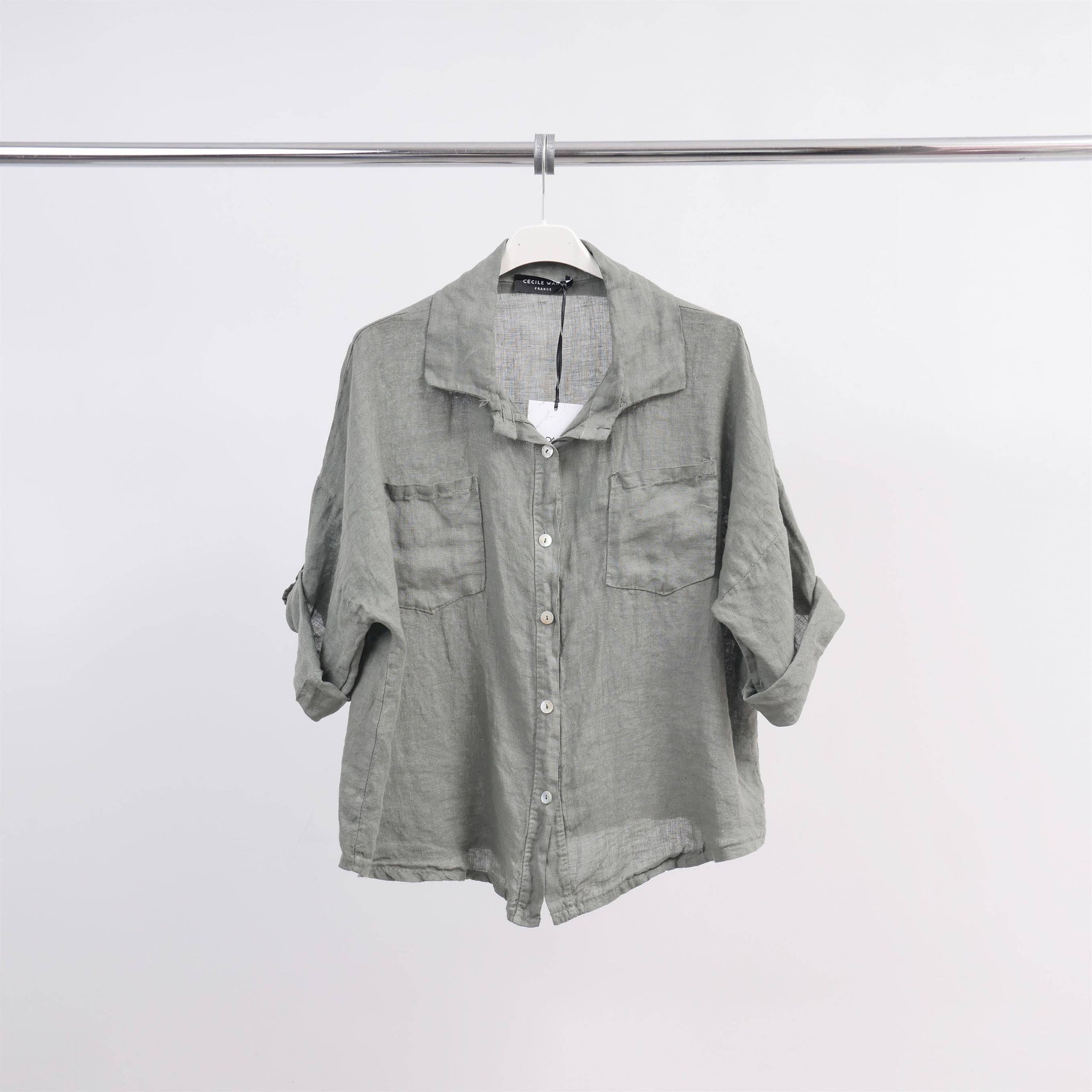 White Linen Shirt
