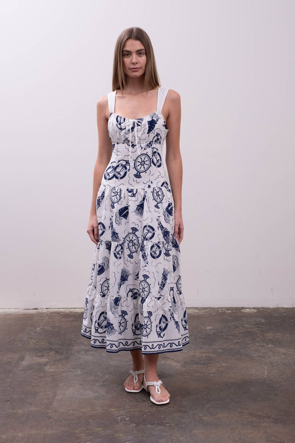 Sailor Midi Dress