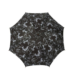 AWST Intl - Lila Linear Horses Umbrella