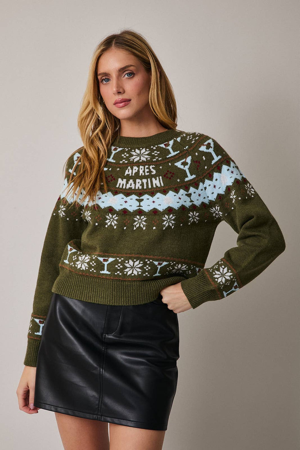Raglan Aprés Martini Sweater