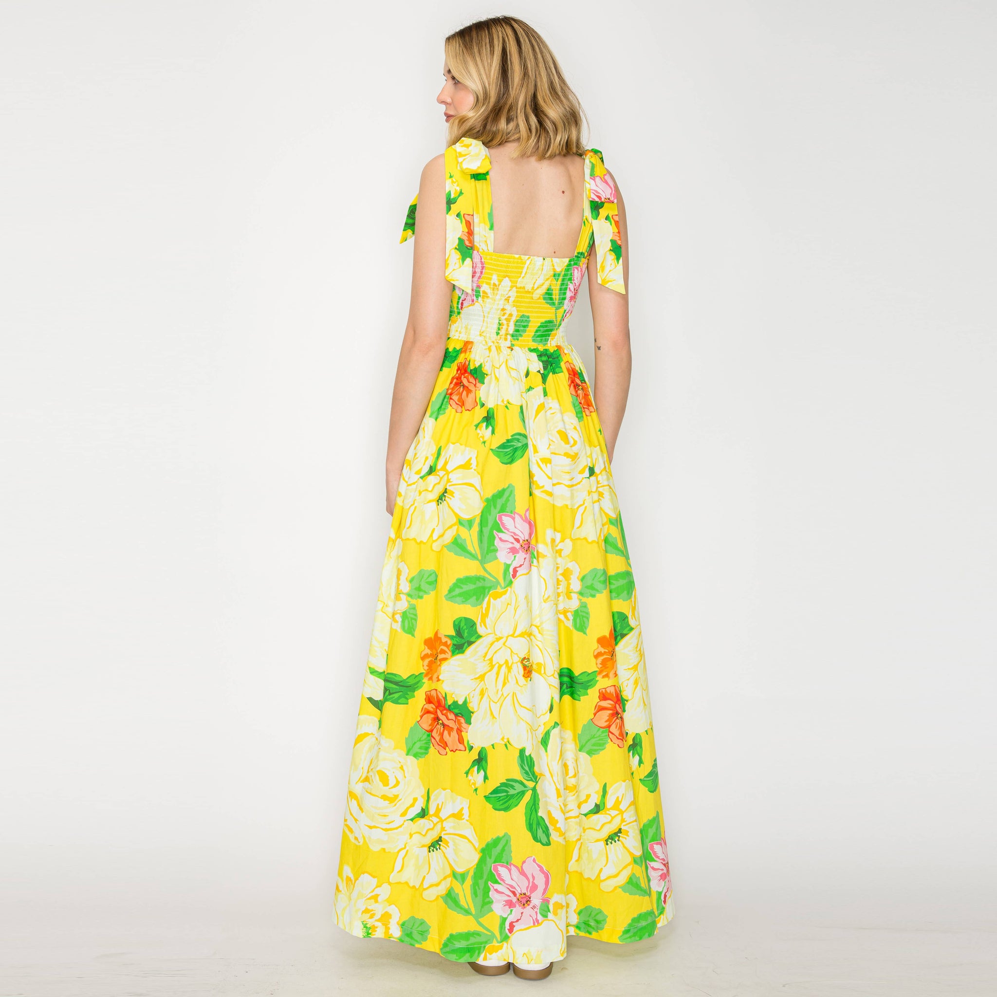 Sunny Lemon Maxi Dress