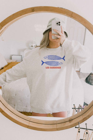 Les Sardines Oversized Sweatshirt