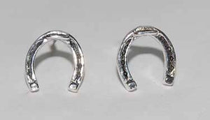 Horseshoe Post sterling silver