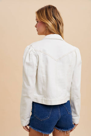Cropped Denim Jacket