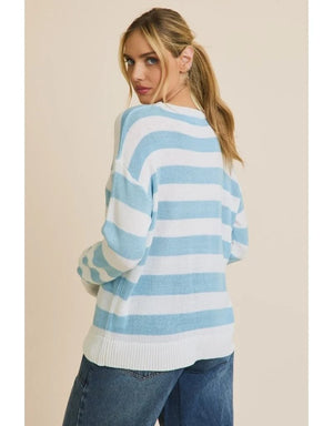 Bonjour Striped Sweater