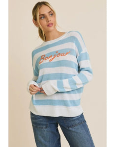 Bonjour Striped Sweater
