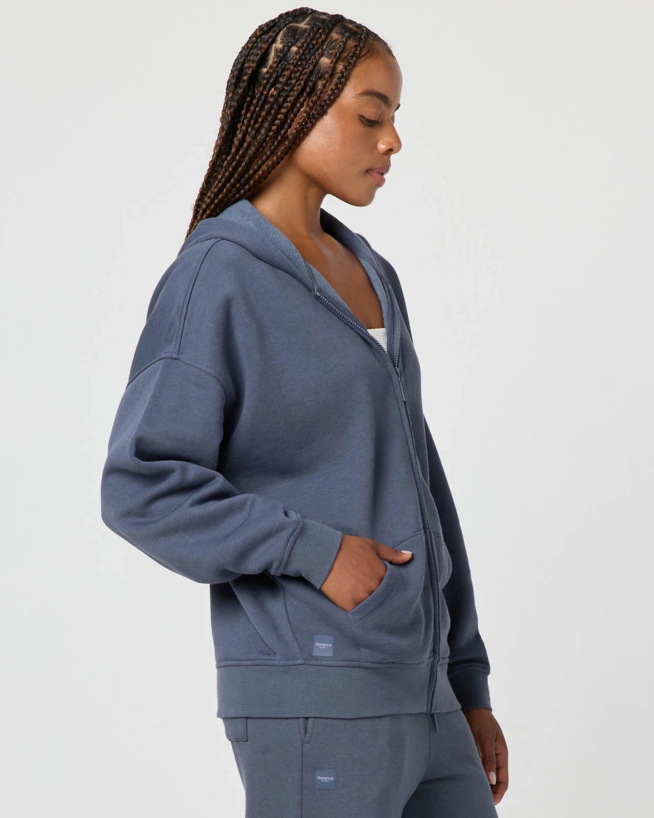 Cozy Crush Oversized Zip Hoodie