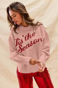 It's The Season Holiday Sweater Top