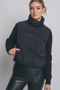 Stand Collar Puffer Jacket