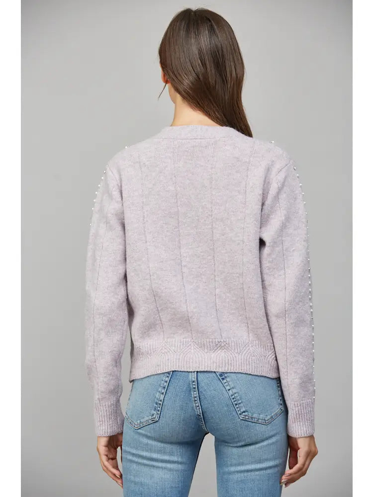 Jewel Button Down Cardigan