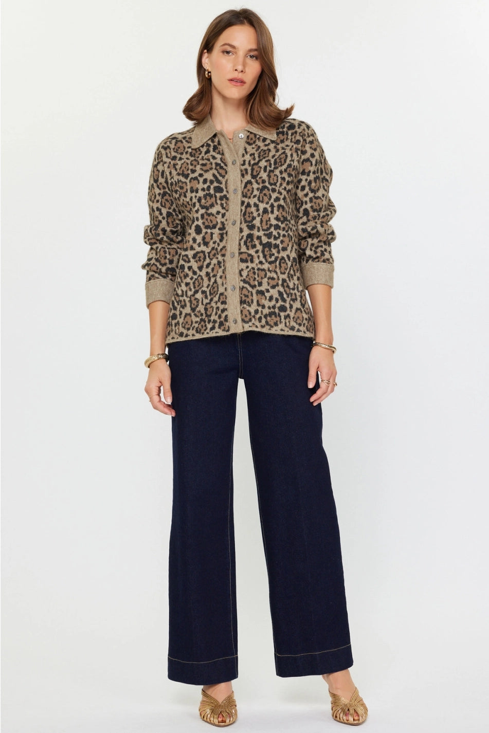 Leopard Print Cardigan