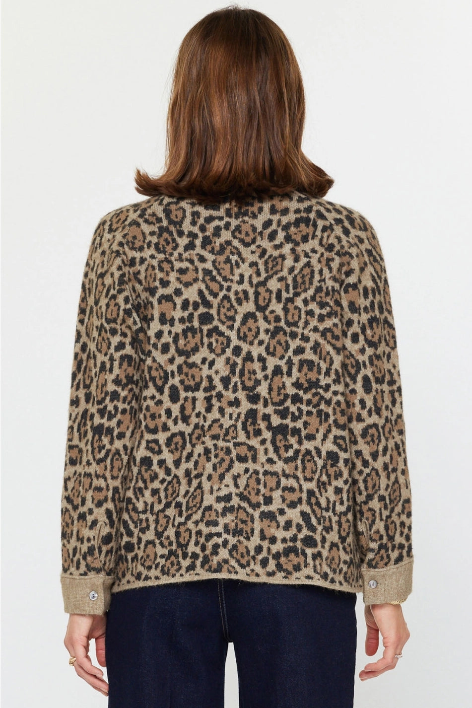 Leopard Print Cardigan