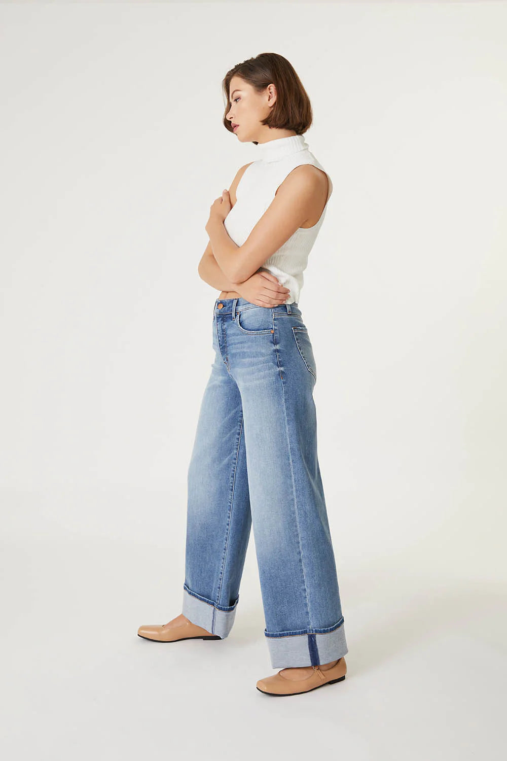 Tribecca Wide Cuff Jean