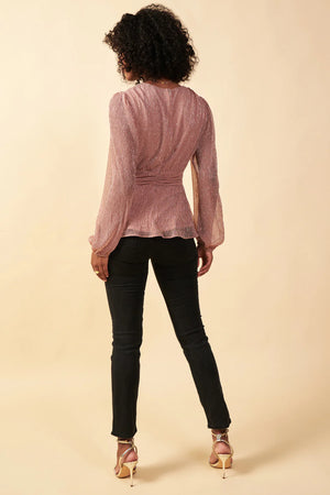 Metallic Blouse