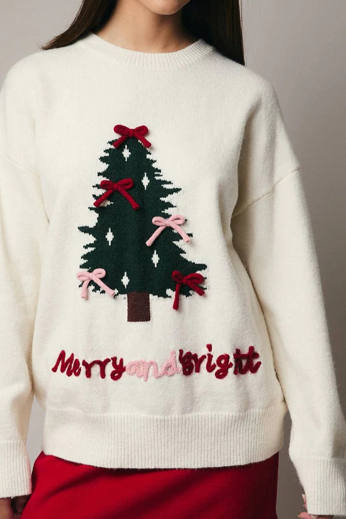 Merry and Bright Christmas Sweater