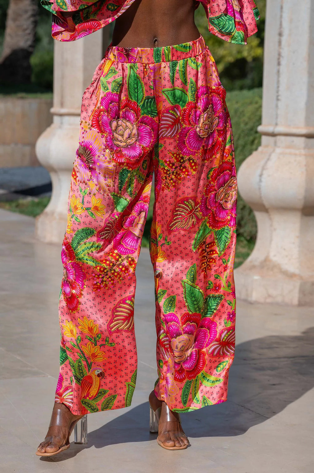Mono Sequin Pants