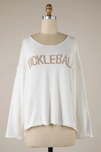 Pickleball Pullover Sweater