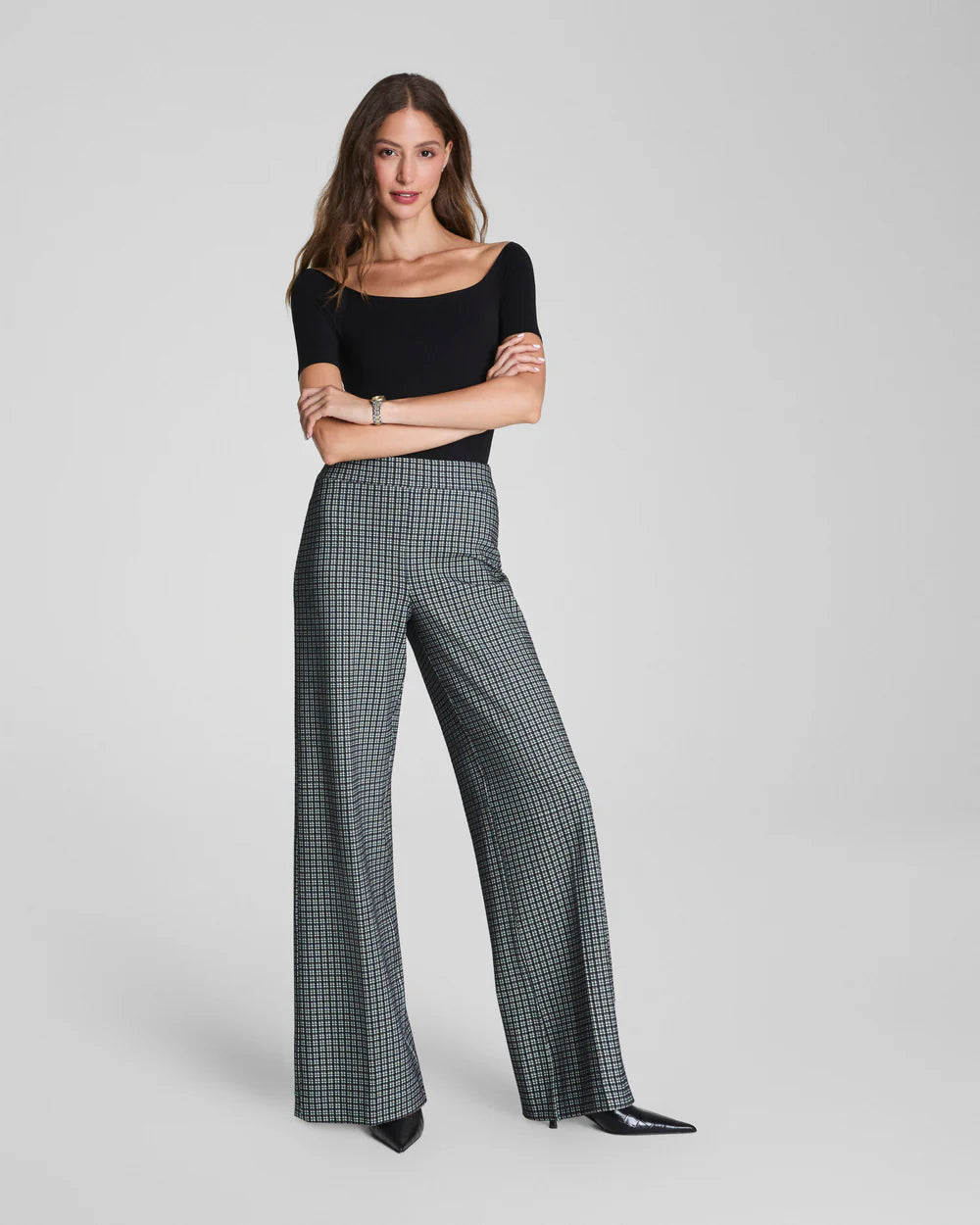 SPANXsupersmooth™ PerfectFit Ponte Wide Leg Pant -Petite