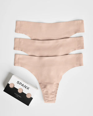 SPANX Fit-to-You Thong 3-Pack Box