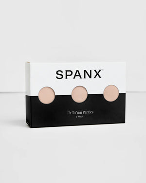 SPANX Fit-to-You Thong 3-Pack Box