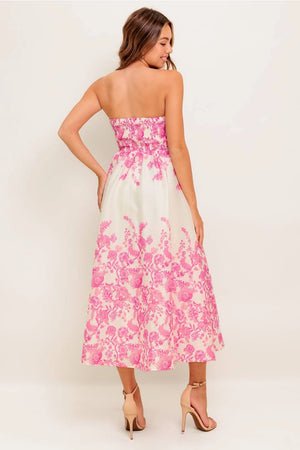 Milana Strapless Midi