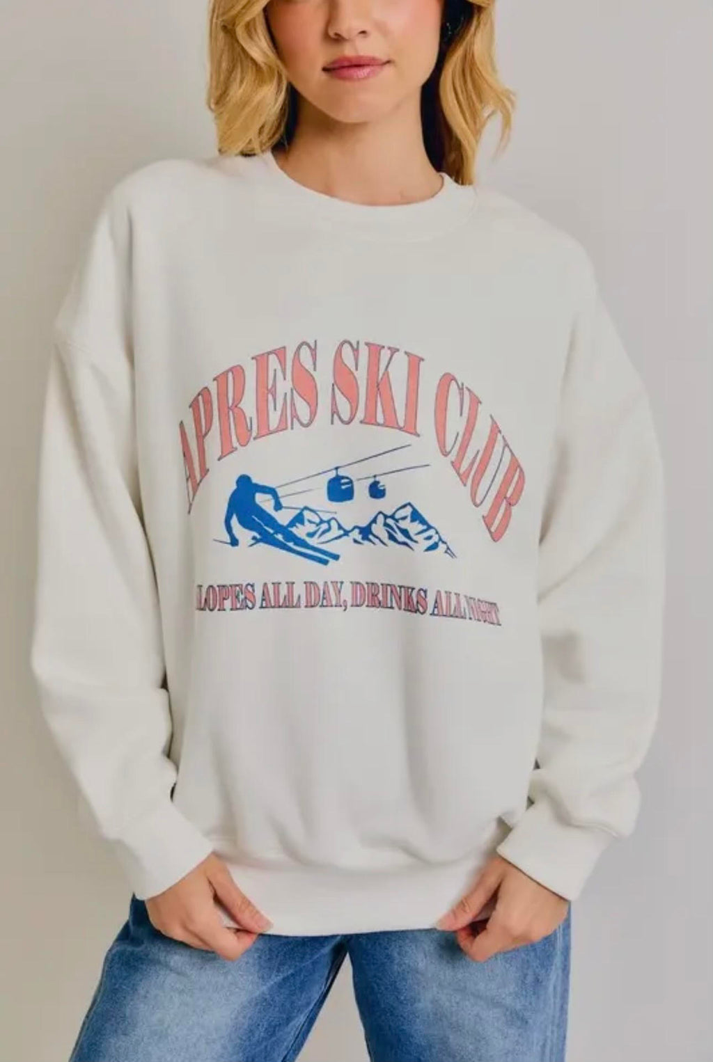 Apres Ski Club Graphic Crewneck