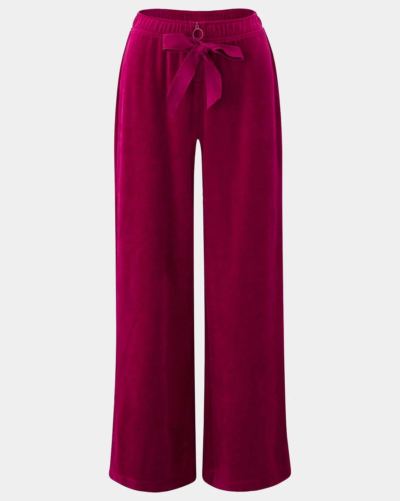 Velour Wide Leg Pant