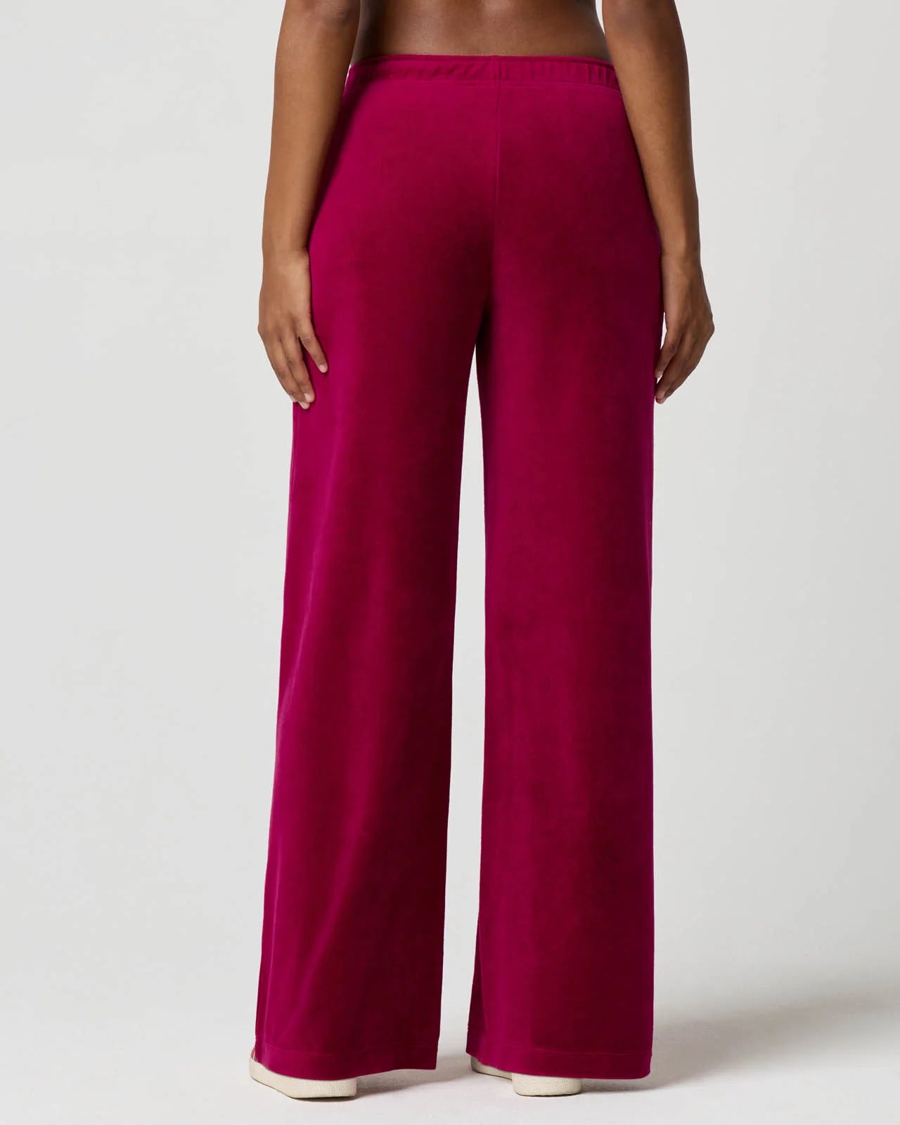 Velour Wide Leg Pant