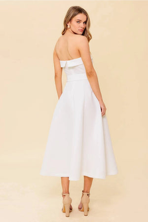 Sasha Belted Midi Dress