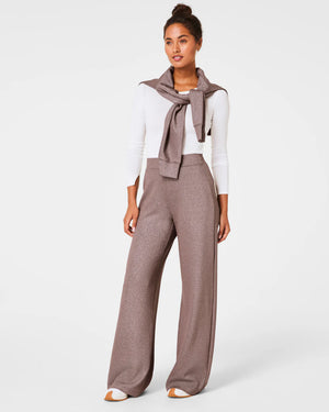 AirEssentials Wide Leg Pant- Silver Shimmer