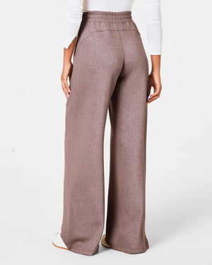 AirEssentials Wide Leg Pant- Silver Shimmer