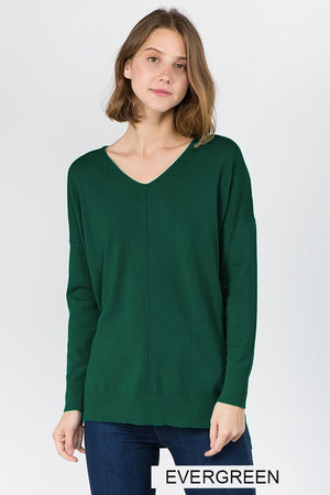 Heather Juniper VNeck