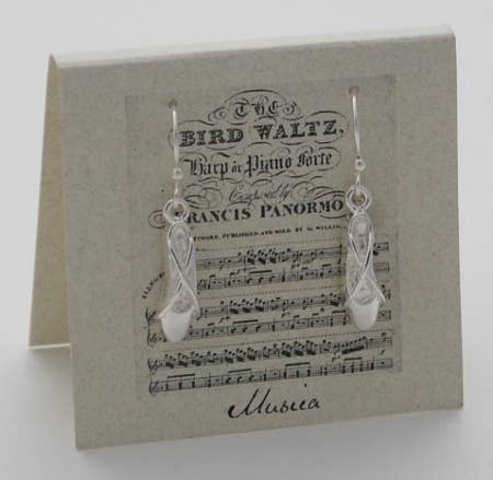 Ballet Slippers - Silver