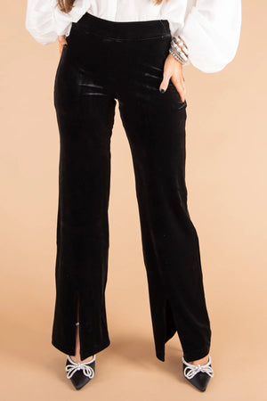 Spanx Velvet Slit Front Pant