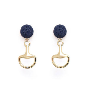Bit Earrings Gold - Thread