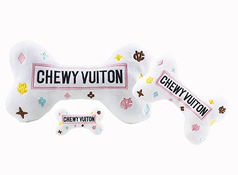 Haute Diggity Dog - White Chewy Vuiton Bones - small