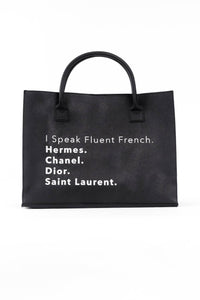 Fluent French Tote