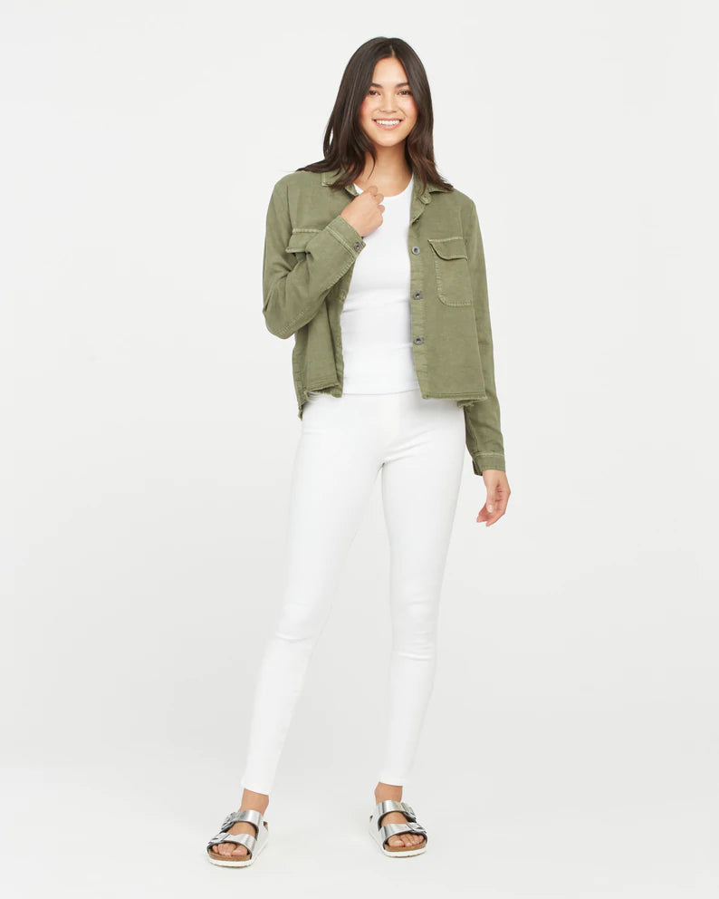Spanx White Ankle Skinny