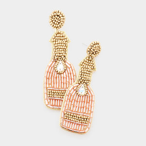 Champagne Earrings