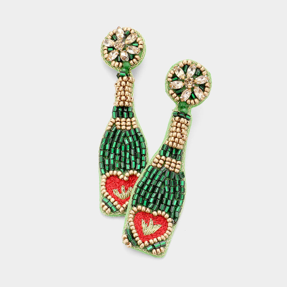 Champagne Earrings